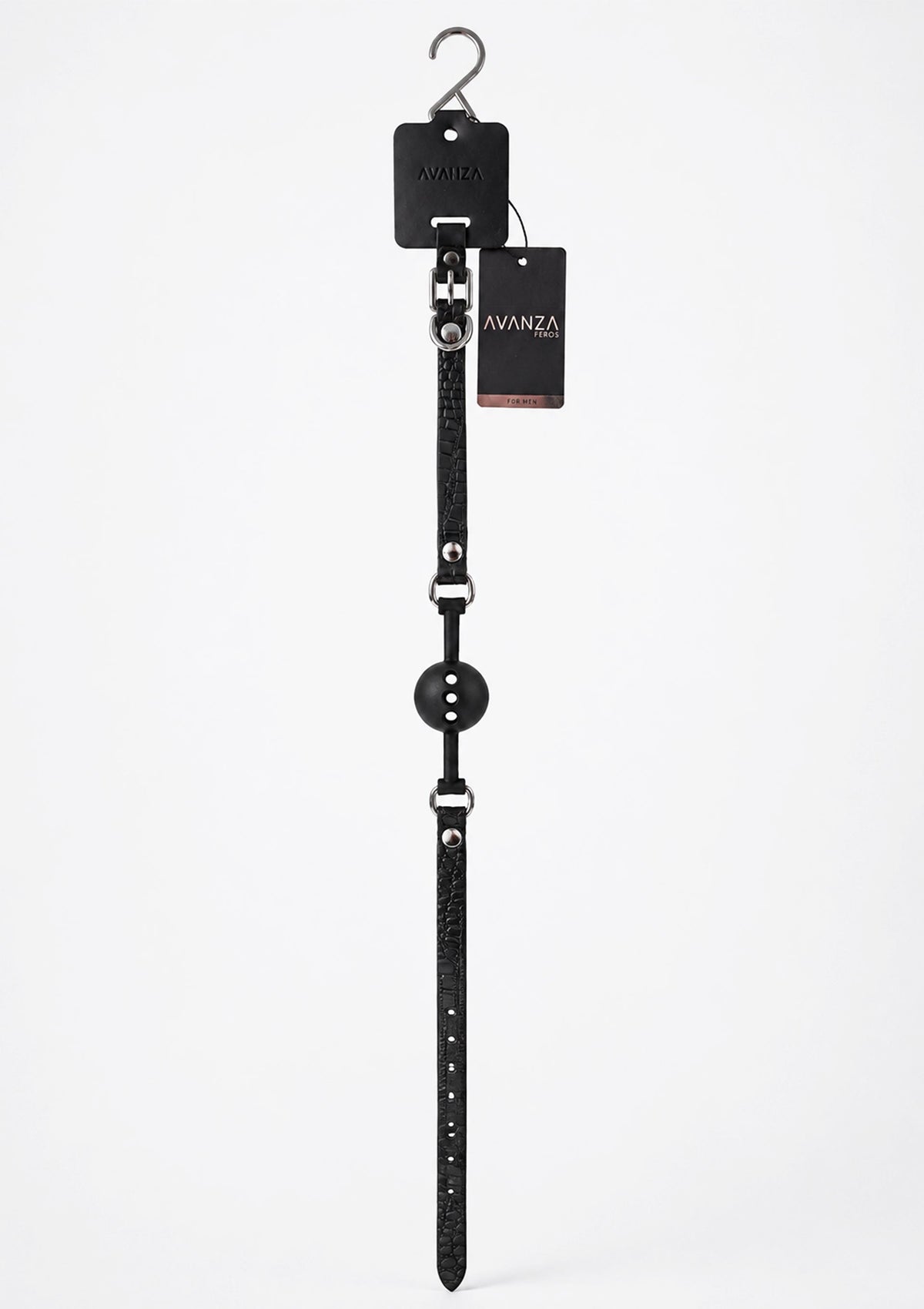 Avanza Croc-Embossed Ball Gag - Gag