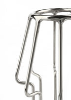 Mr. Steel Trapezoid Anal Plug Large - Open Buttplug