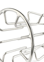 Mr. Steel Trapezoid Anal Plug Large - Open Buttplug