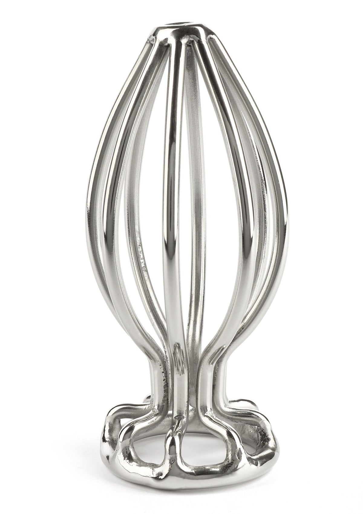 Mr. Steel Round Wire Plug Medium - Open Buttplug