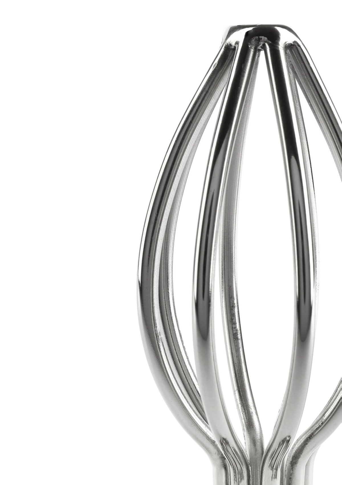 Mr. Steel Round Wire Plug Medium - Open Buttplug