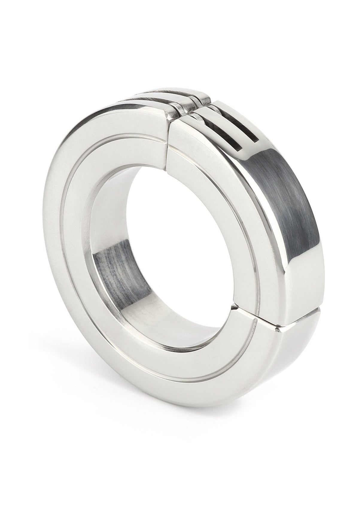 Mr. Steel Hinged Magnetic Cockring 45mm - Cockring