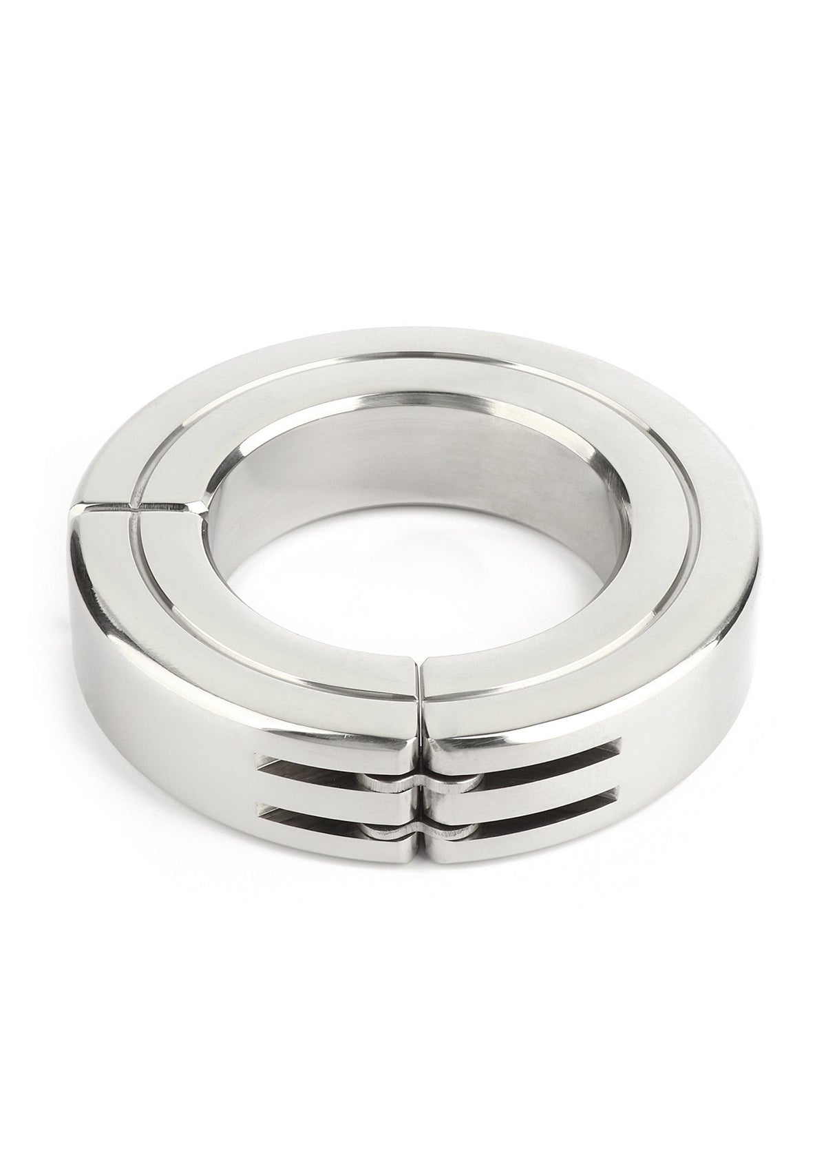 Mr. Steel Hinged Magnetic Cockring 45mm - Cockring