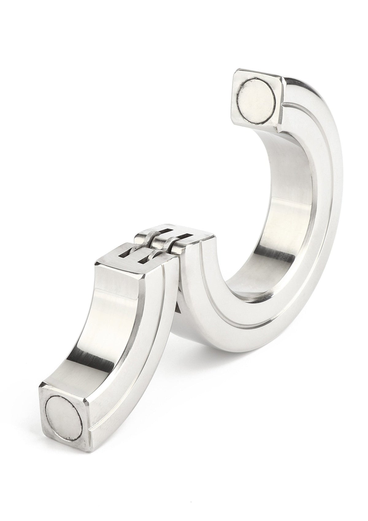 Mr. Steel Hinged Magnetic Cockring 45mm - Cockring
