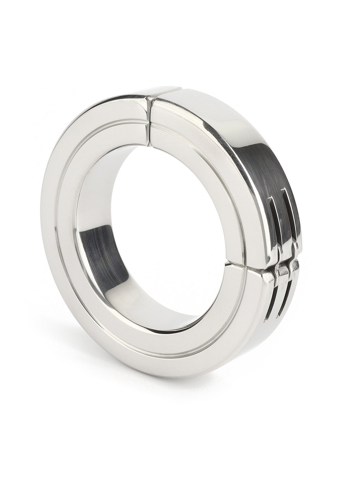 Mr. Steel Hinged Magnetic Cockring 50mm - Cockring