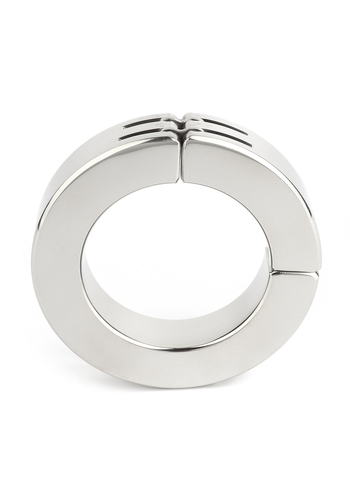 Mr. Steel Hinged Magnetic Cockring 50mm - Cockring