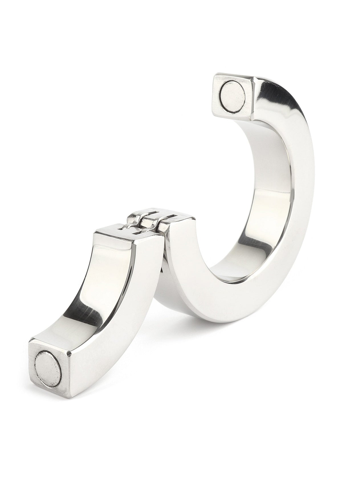 Mr. Steel Hinged Magnetic Cockring 50mm - Cockring