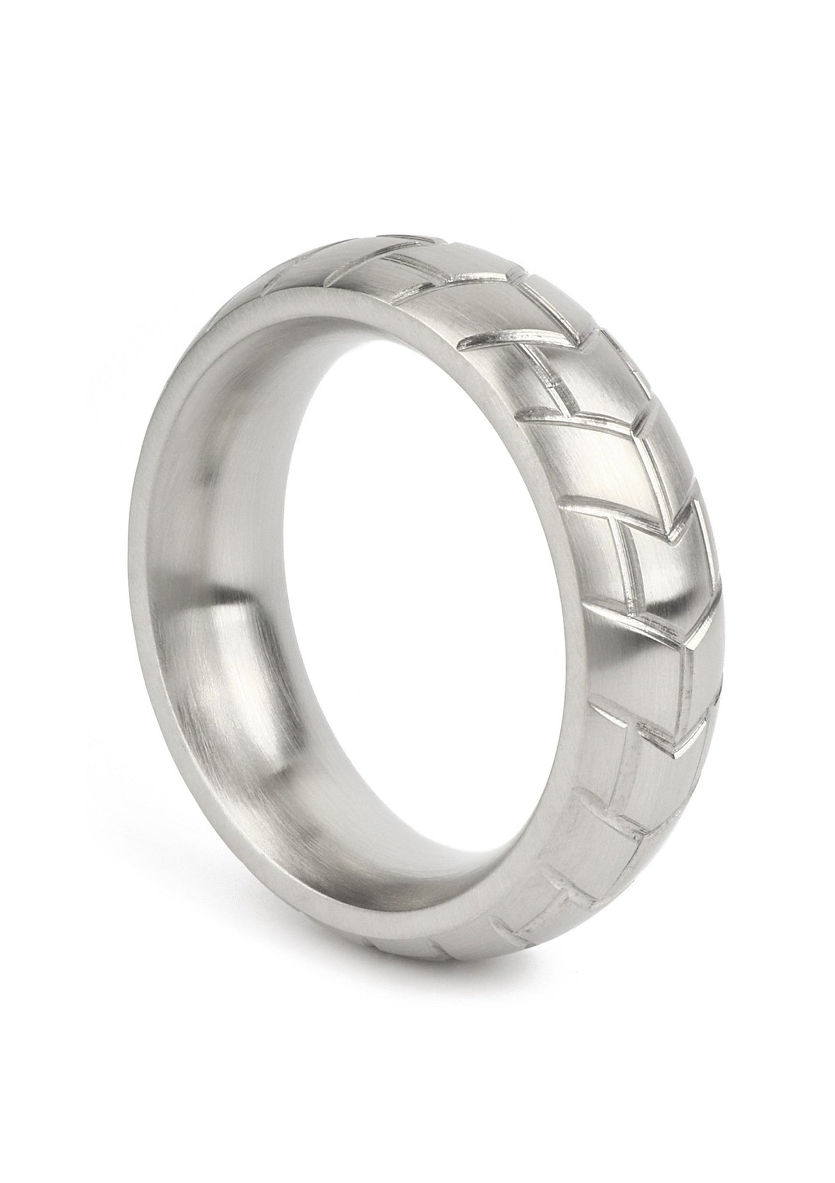 Mr. Steel MeGa Tire C-Ring Satin 40mm - Cockring