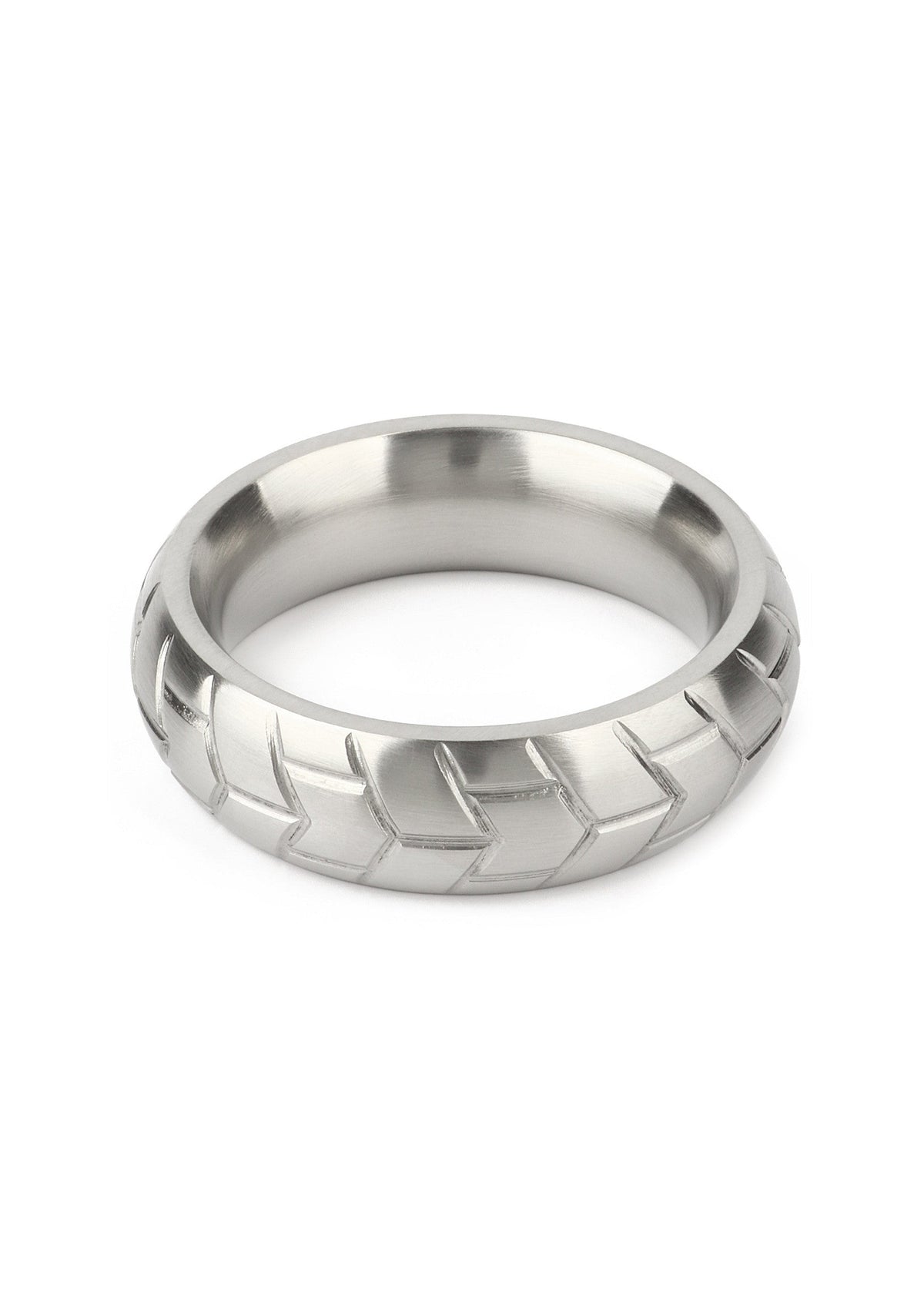 Mr. Steel MeGa Tire C-Ring Satin 45mm - Cockring