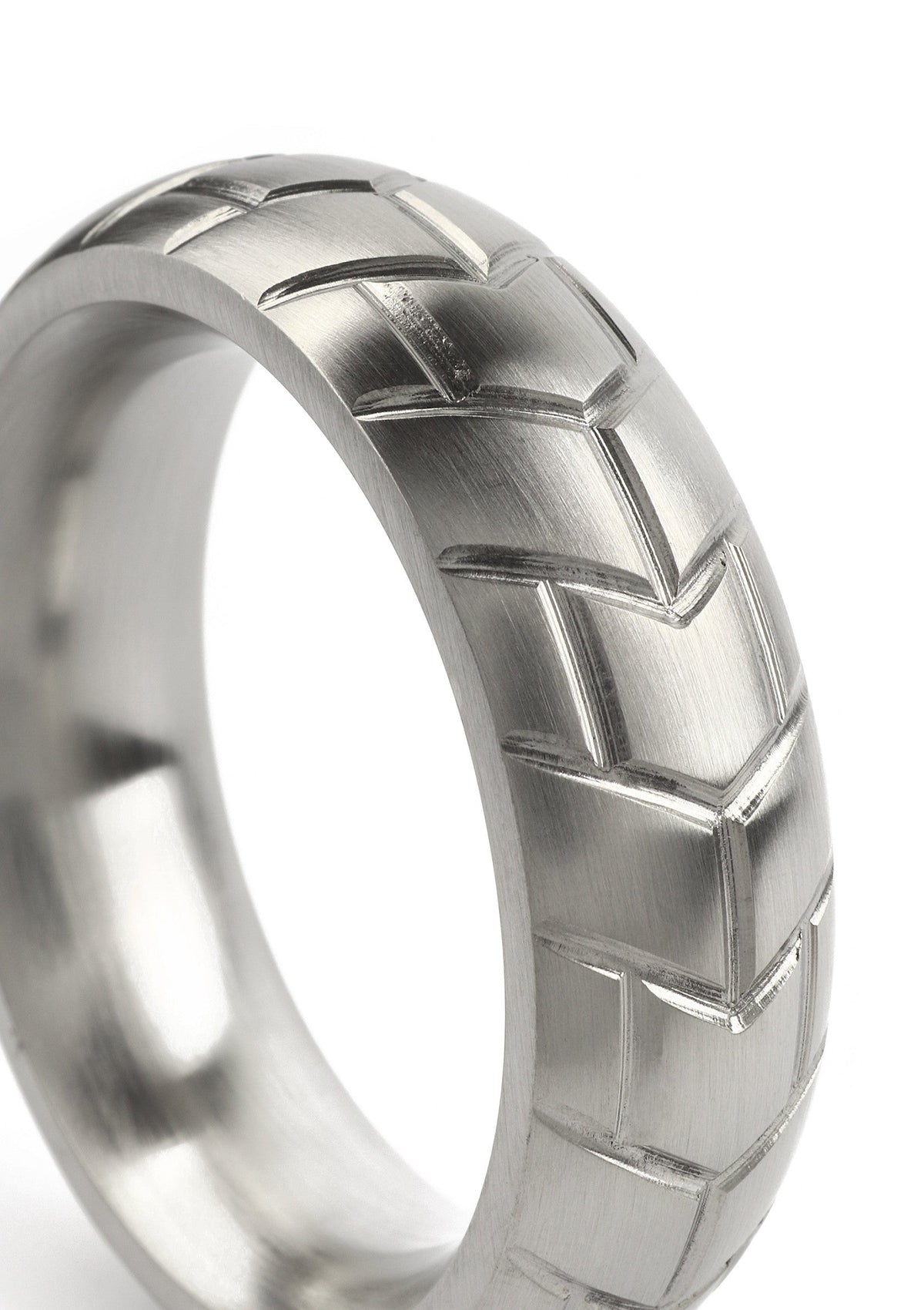 Mr. Steel MeGa Tire C-Ring Satin 45mm - Cockring