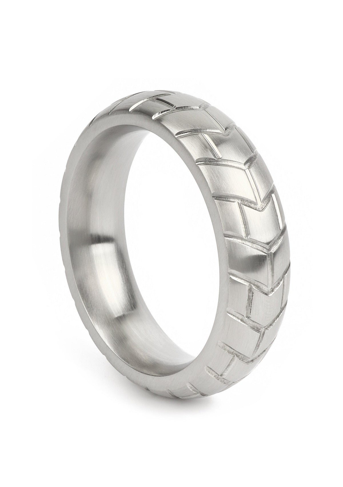 Mr. Steel MeGa Tire C-Ring Satin 50mm - Cockring