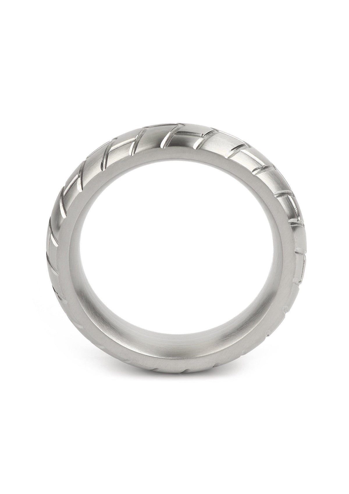 Mr. Steel MeGa Tire C-Ring Satin 50mm - Cockring