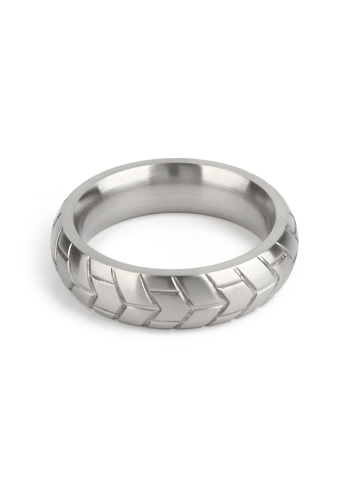 Mr. Steel MeGa Tire C-Ring Satin 50mm - Cockring