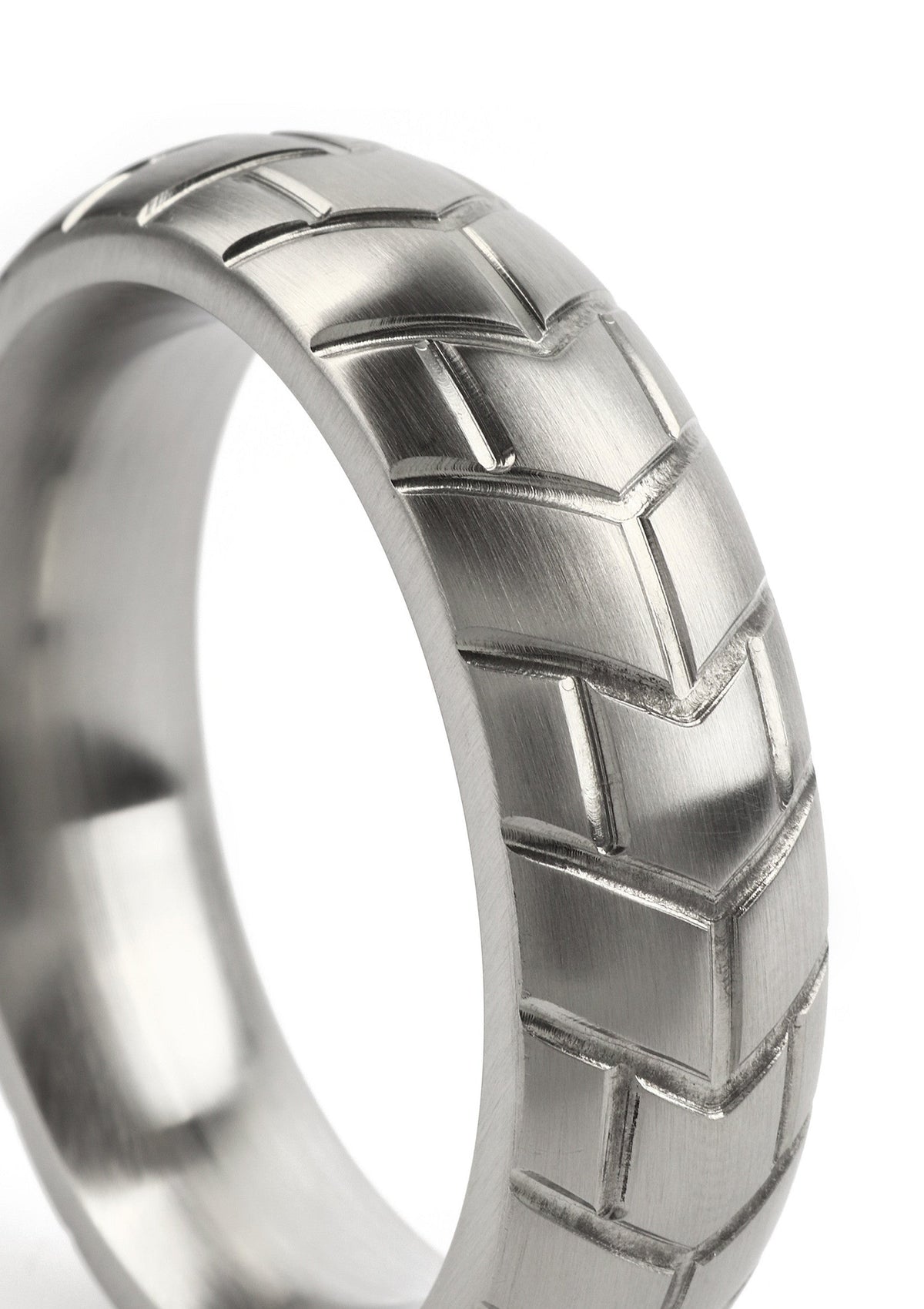 Mr. Steel MeGa Tire C-Ring Satin 50mm - Cockring