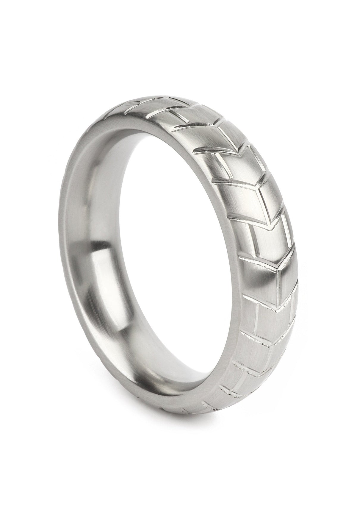 Mr. Steel MeGa Tire C-Ring Satin 55mm - Cockring
