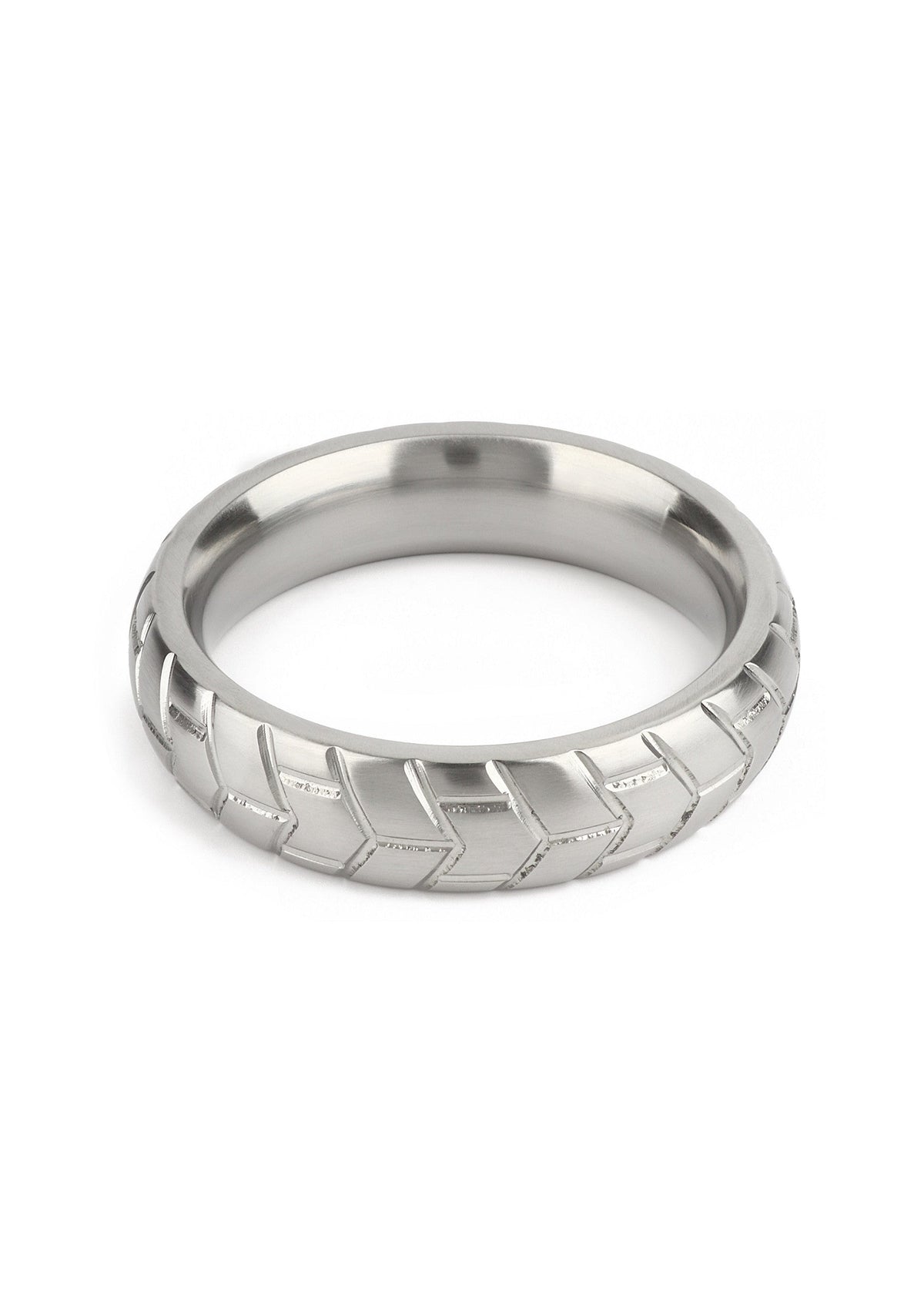 Mr. Steel MeGa Tire C-Ring Satin 55mm - Cockring