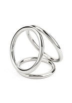 Mr. Steel Triad Chamber C-Ring Large - Cockring