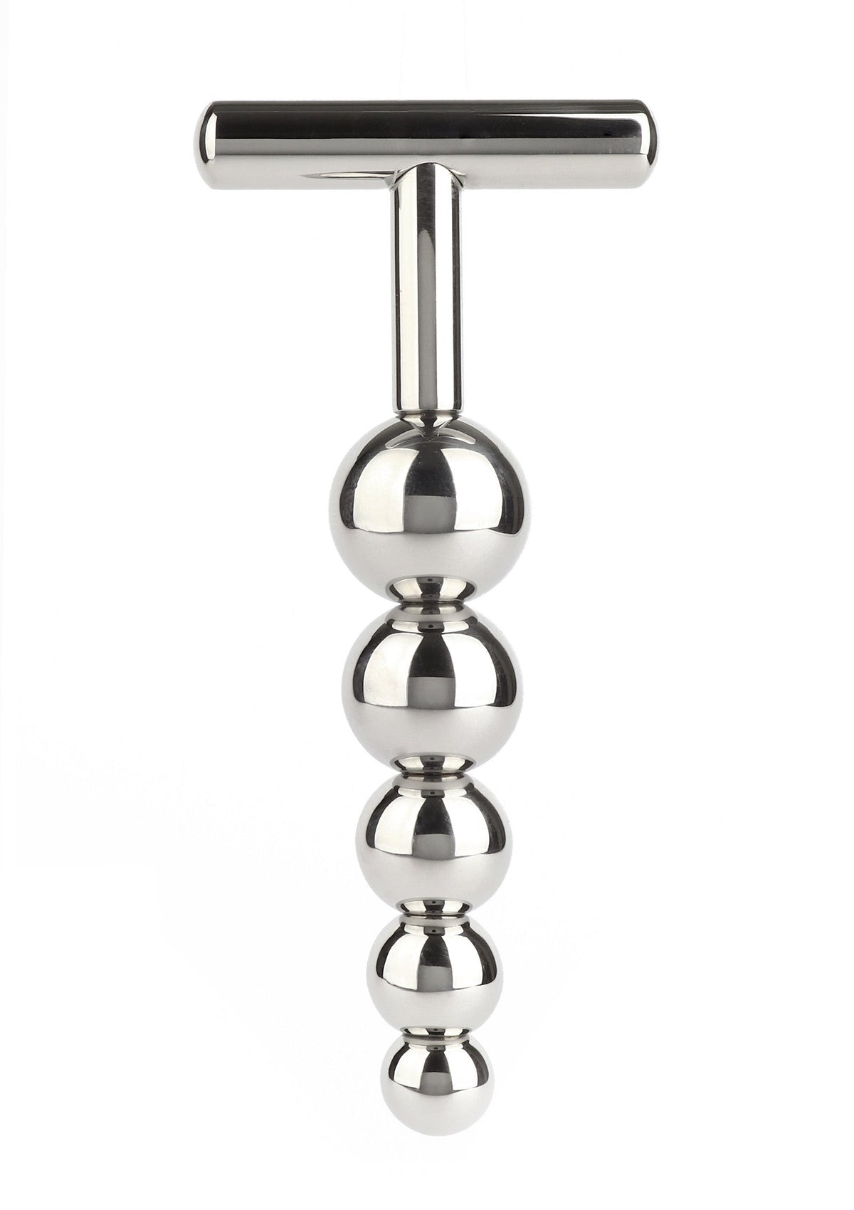Mr. Steel Pyramid Joystick - Anal Beads