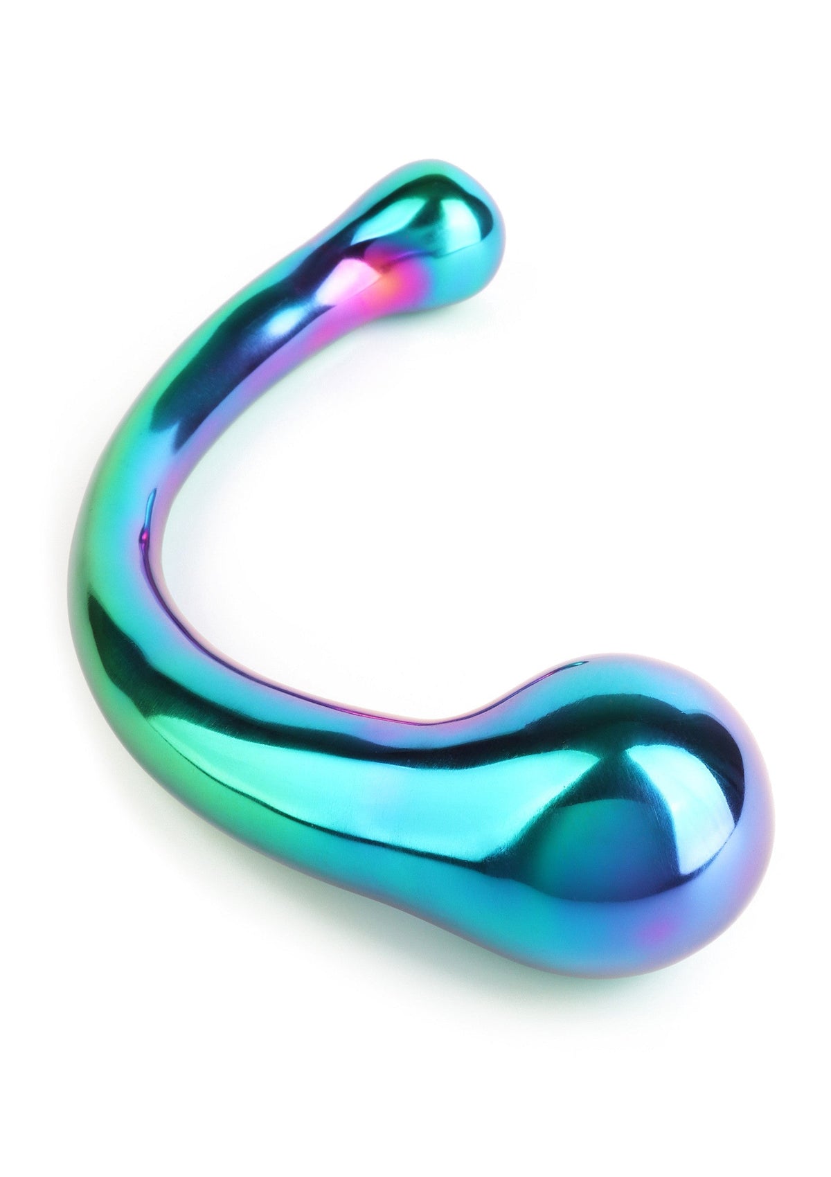 Mr. Steel The Curvy G-spot Rainbow - Dildo