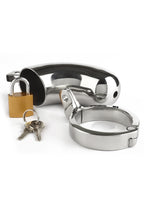 Mr. Steel The Brig Male Chastity Device - Cock Cage