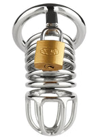 Mr. Steel Ring Master Chastity Device - Cock Cage