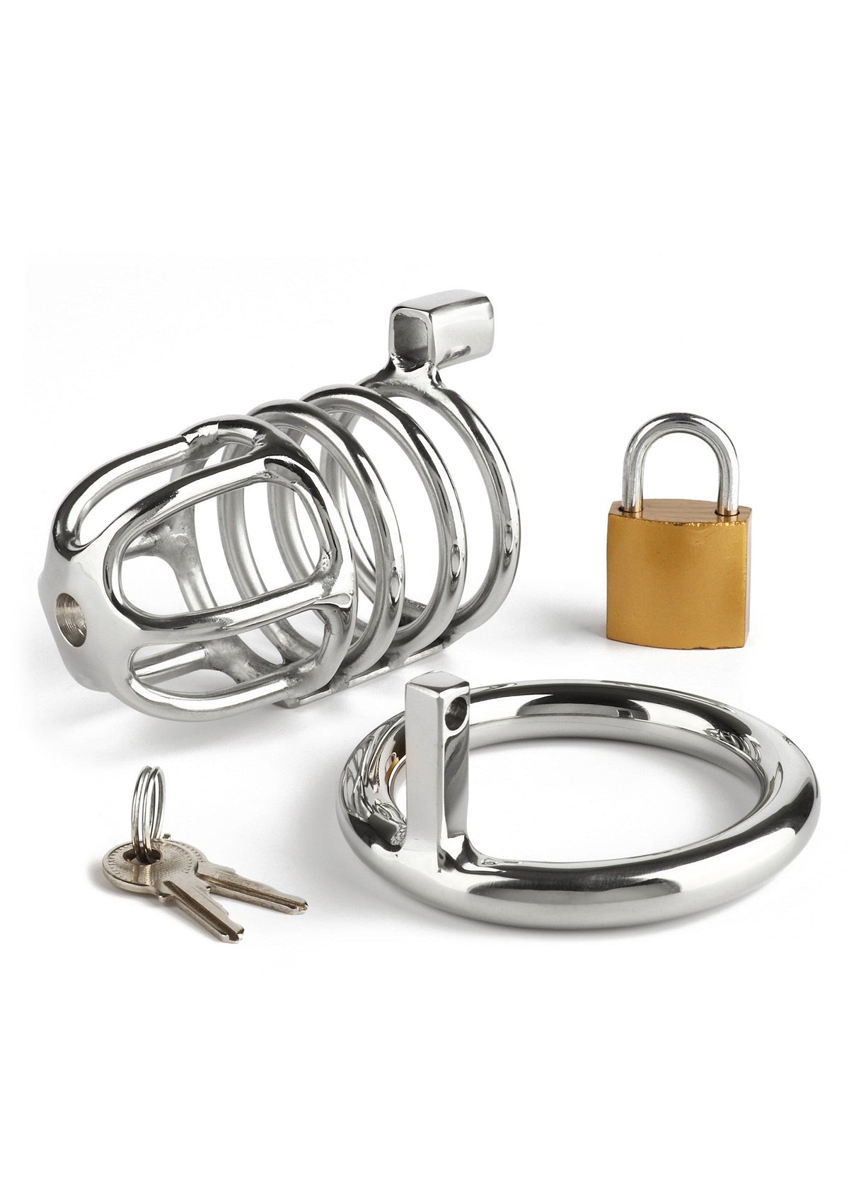 Mr. Steel Master Chastity Cock Cage - Cock Cage