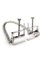 Mr. Steel Press Nipple Clamps With Chain - Tepelklemmen