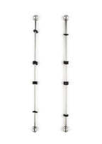 Mr. Steel Nipple Sticks with Ball 20cm - Tepelklemmen