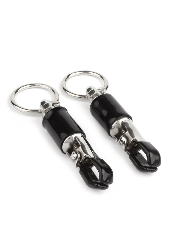 Mr. Steel Barrel Tit Clamps With Ring - Tepelklemmen