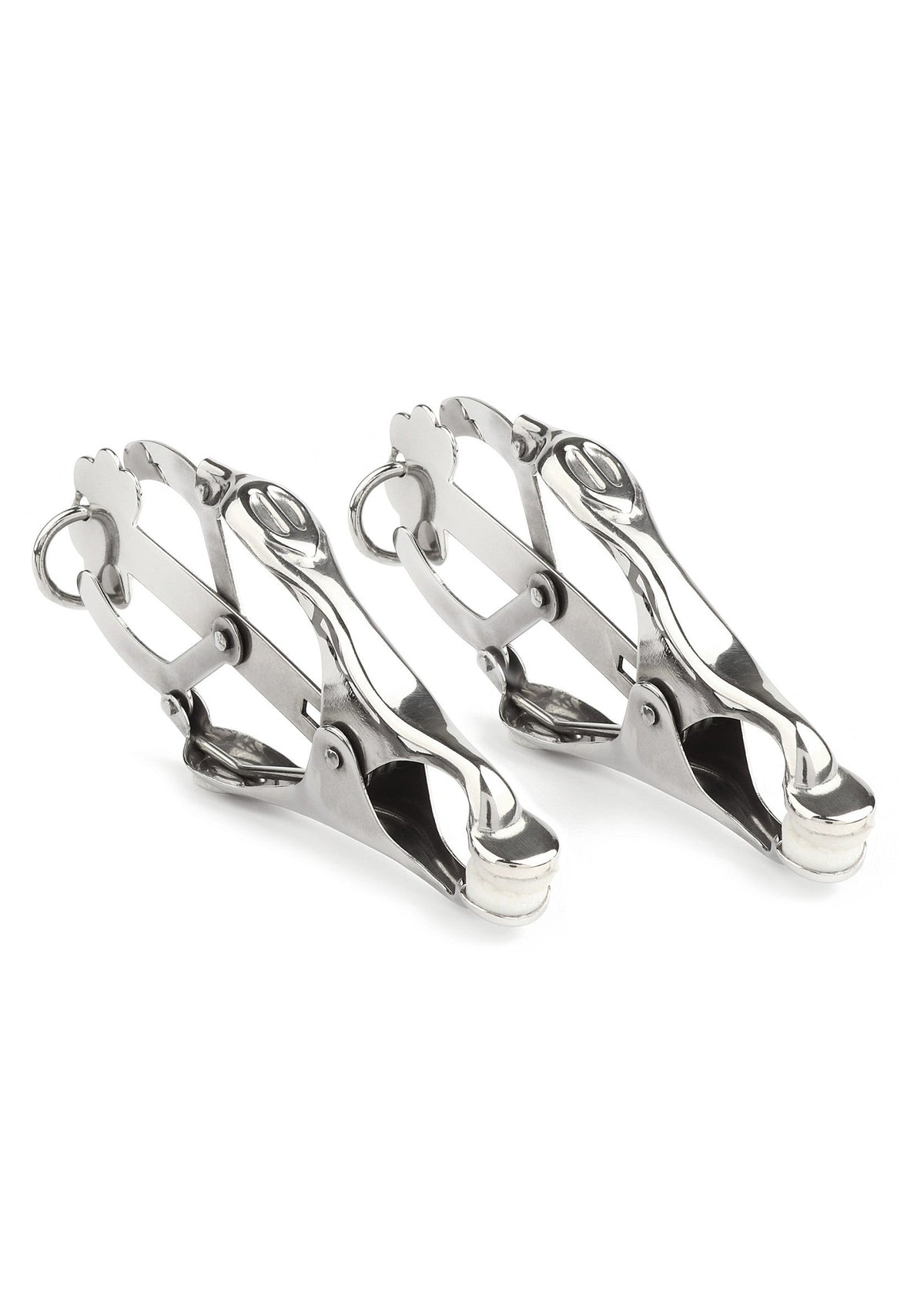 Mr. Steel Squeezer Nipple Clamps W Ring - Tepelklemmen