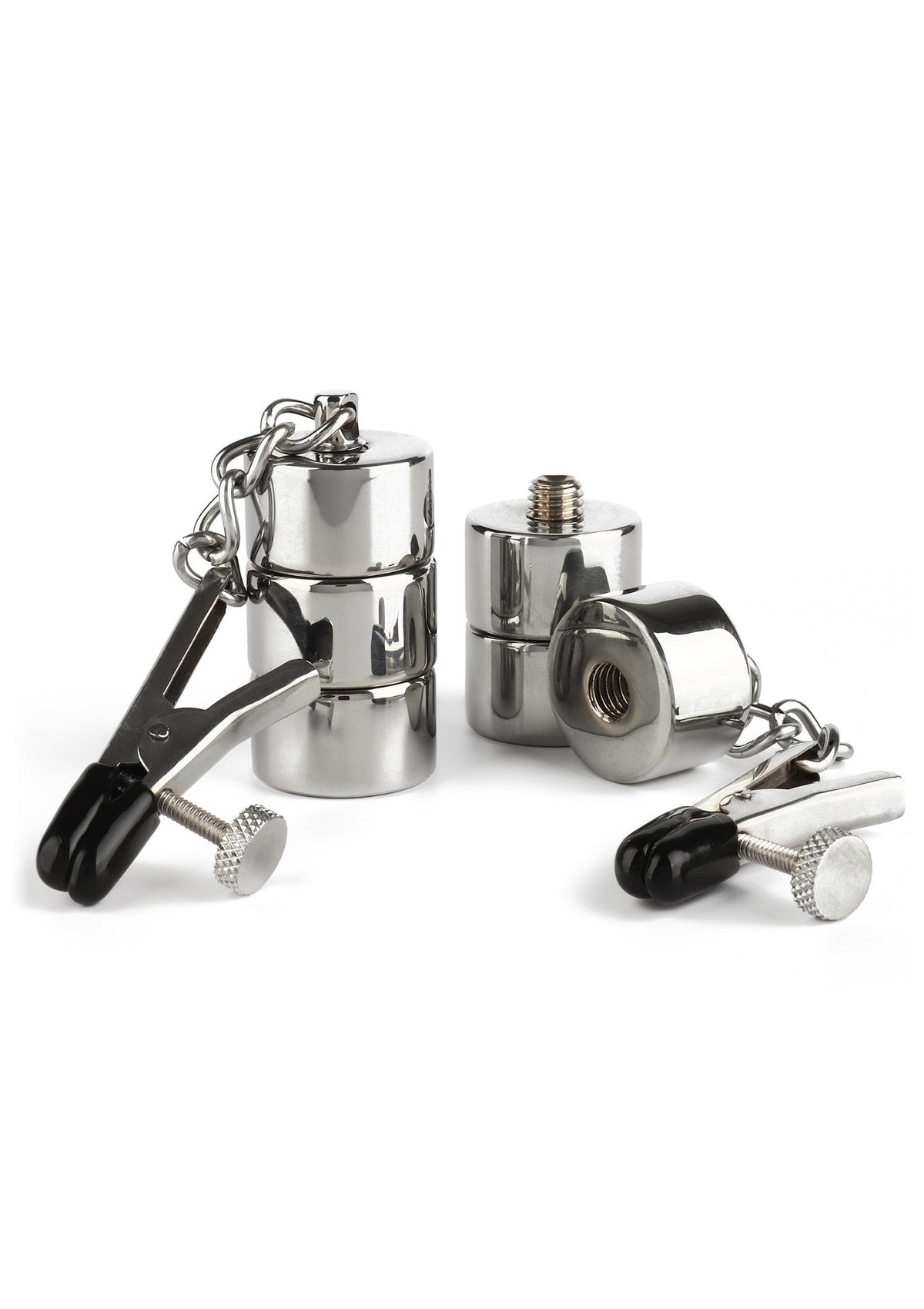 Mr. Steel Aligator Nipple Clamps Weights - Tepelklemmen