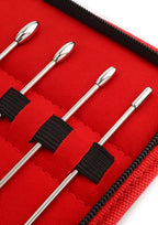 Mr. Steel Rosebud Urethral Sounds 8 pcs - Penisplug