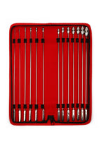 Mr. Steel Rosebud Urethral Sounds 13 pcs - Penisplug