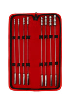 Mr. Steel Rosebud Urethral Sounds 8 pcs - Penisplug