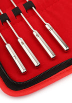 Mr. Steel Rosebud Urethral Sounds 8 pcs - Penisplug