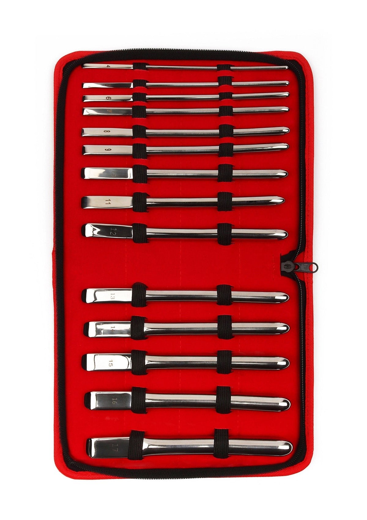 Mr. Steel Single End Dilator 14 pcs - Penisplug