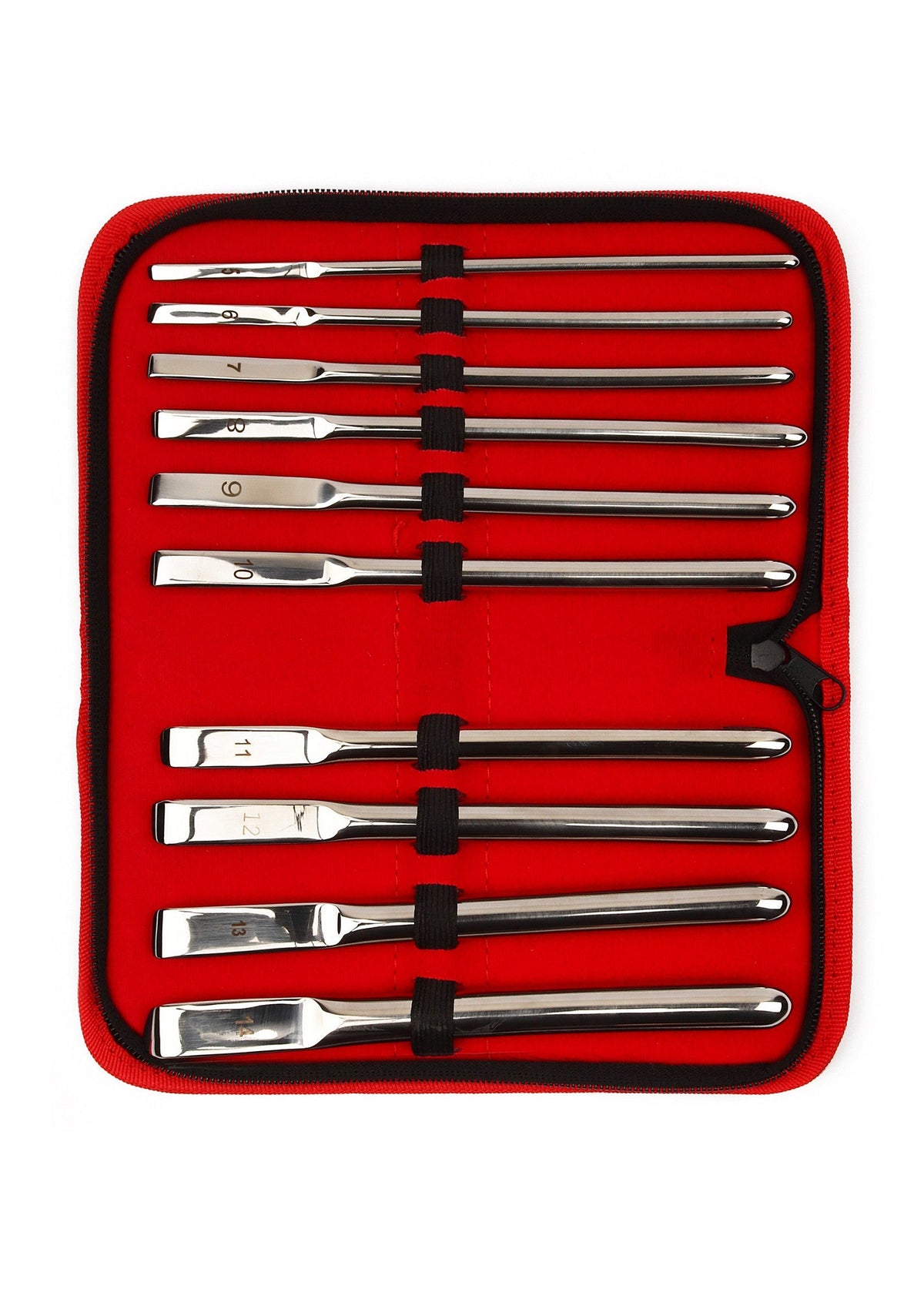 Mr. Steel Single End Dilator 10 pcs - Penisplug