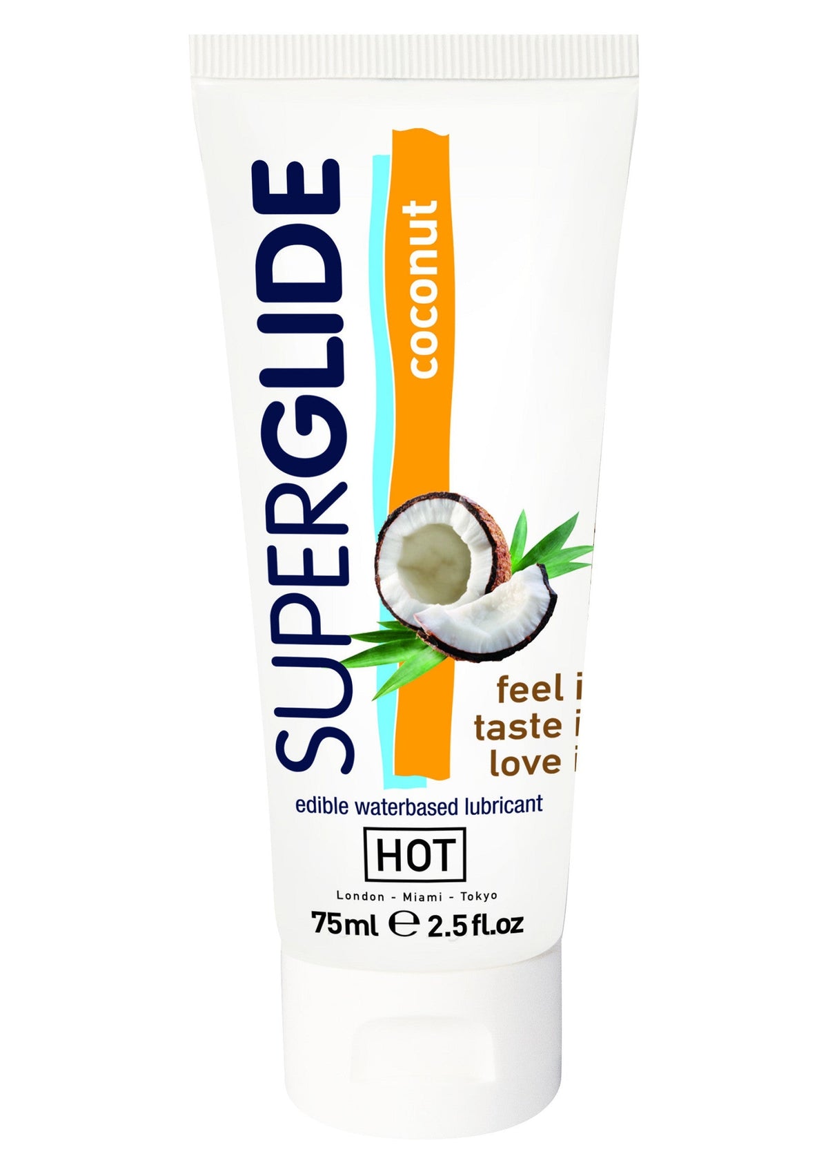 HOT Superglide Edible Lube 75 ml – kokos