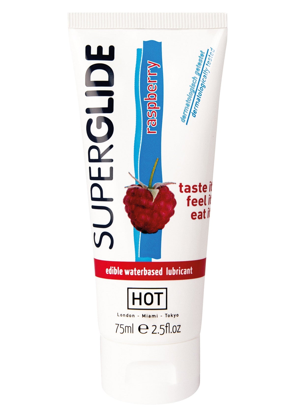 HOT Superglide Edible Lube 75 ml – framboos