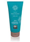 HOT Shiatsu 2 in 1 Massage & Glide Gel – amber