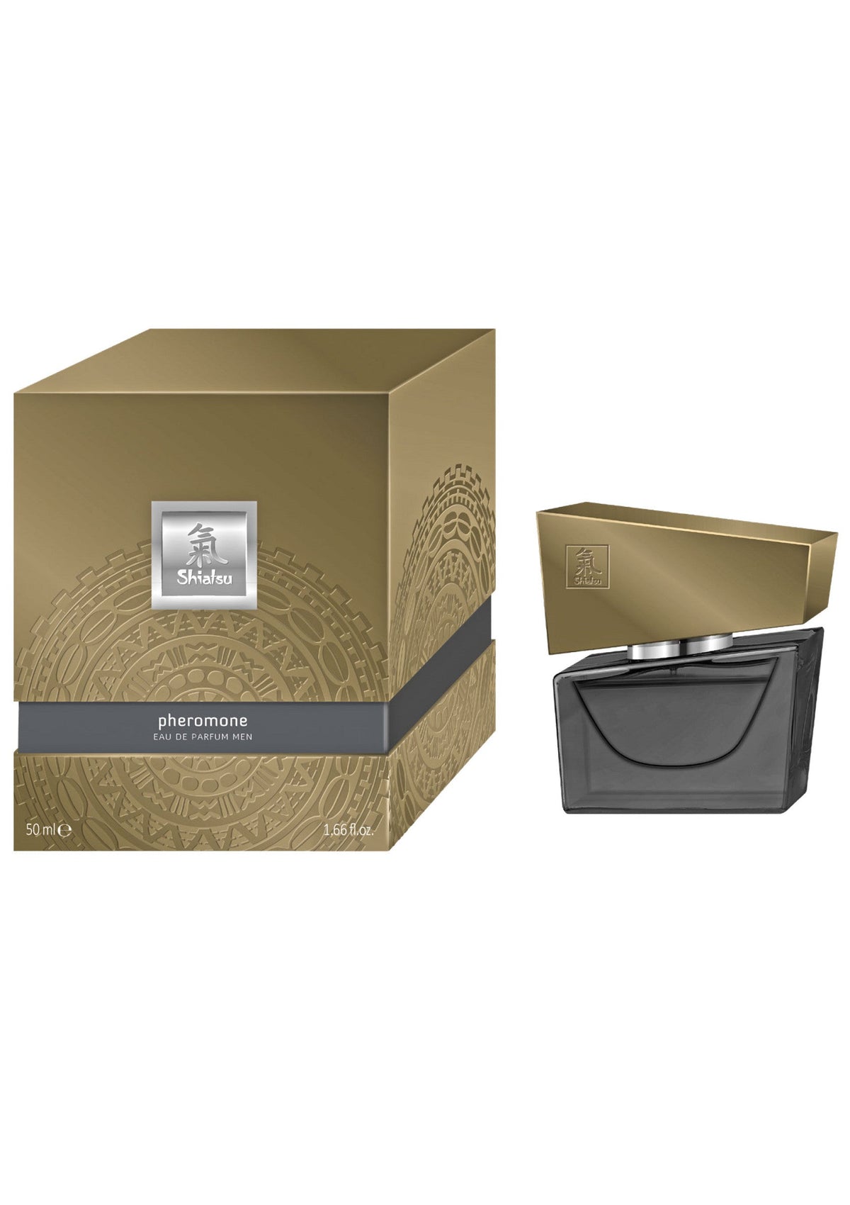 HOT Shiatsu Pheromone Men 50 ml – Grey