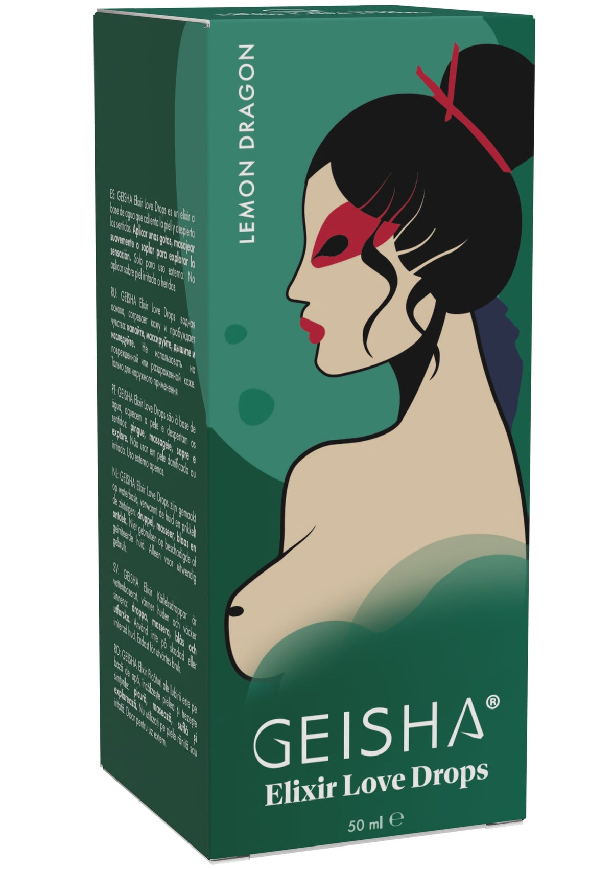 Geisha Elixir Love Drops 50 ml – Lemon Dragon