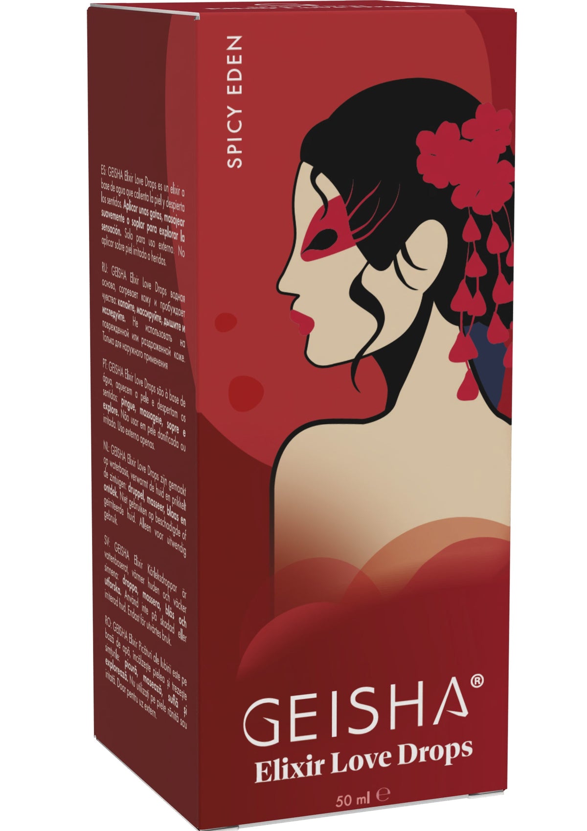 Geisha Elixir Love Drops 50 ml – Spicy Eden