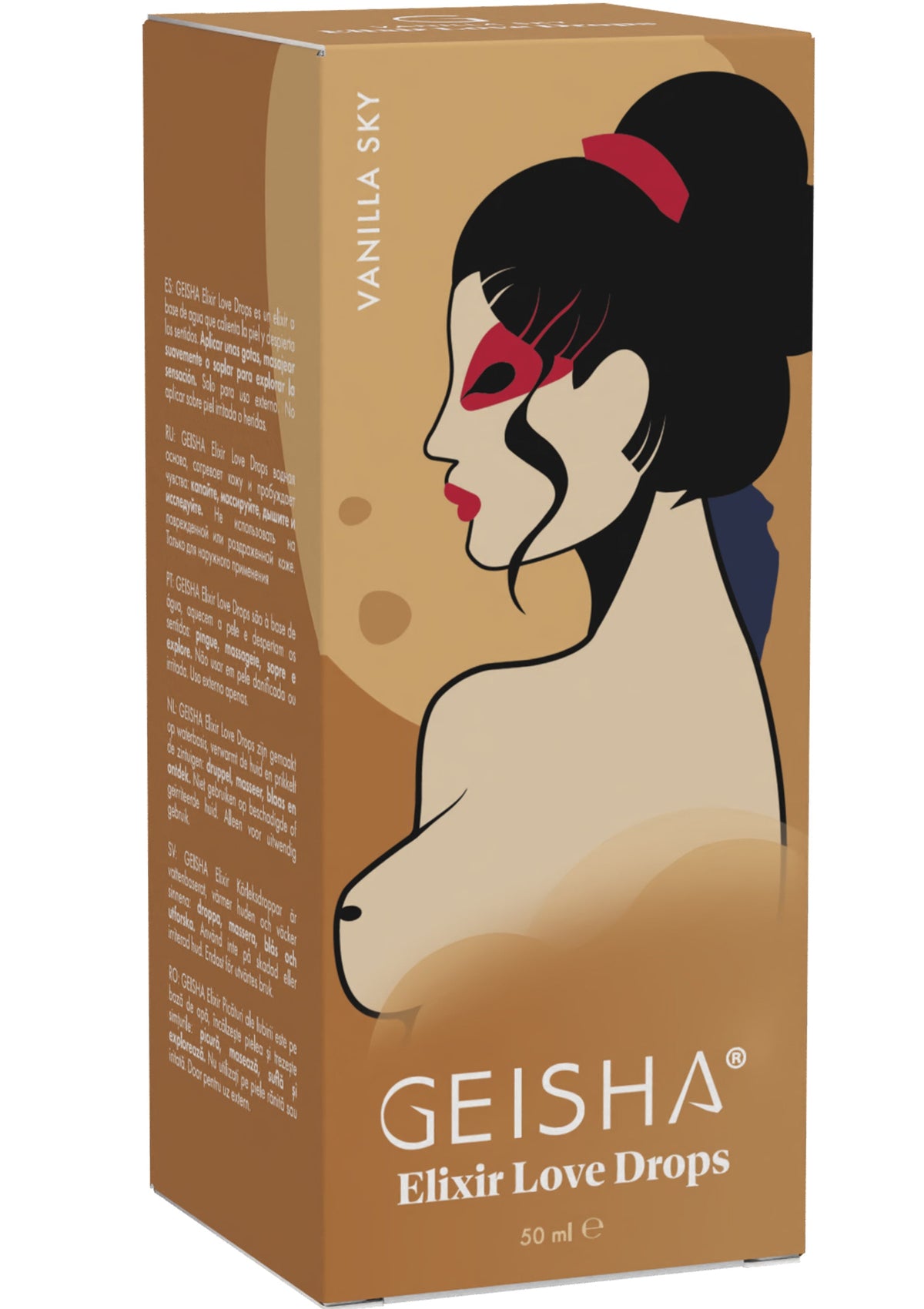 Geisha Elixir Love Drops 50 ml – Vanilla Sky