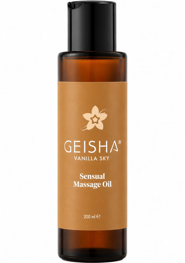 Geisha Sensual Massage Oil 200 ml – Vanilla Sky