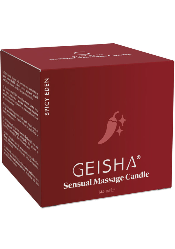 Geisha Sensual Massage Candle 145 ml – Spicy Eden