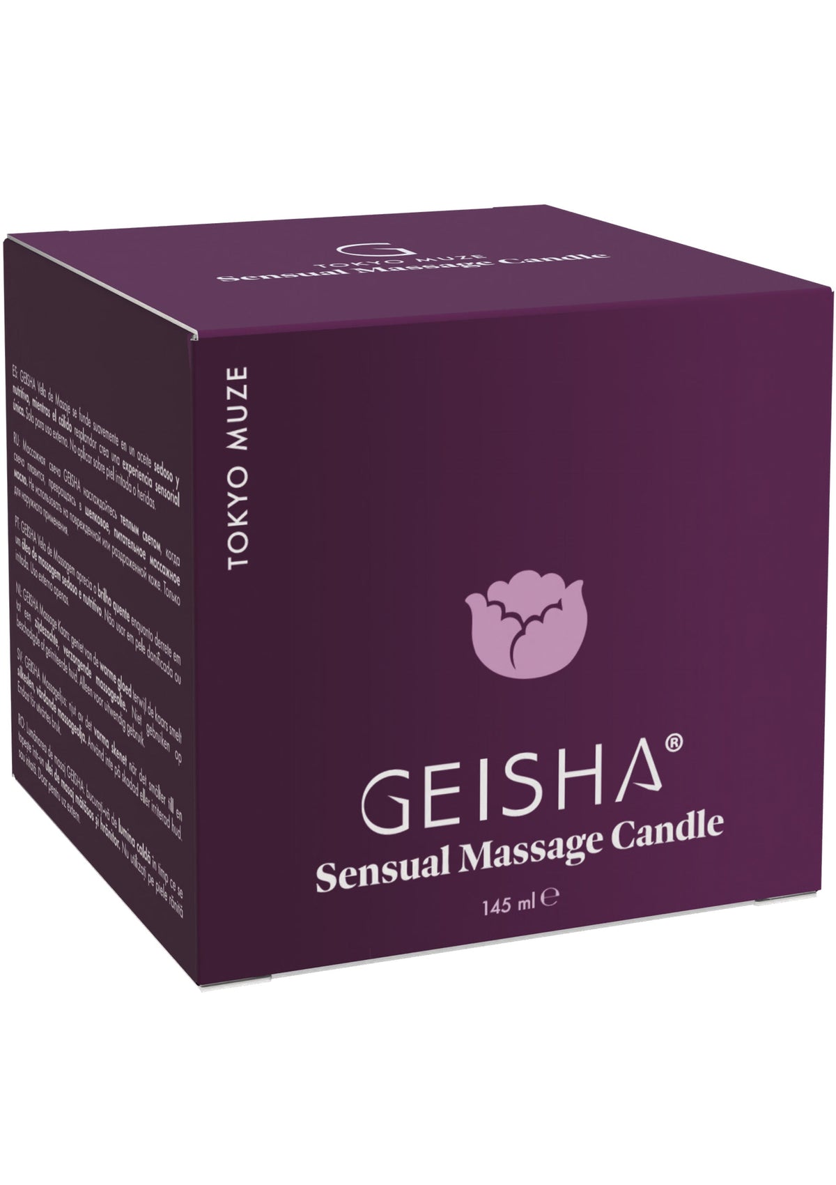 Geisha Sensual Massage Candle 145 ml – Tokyo Muze