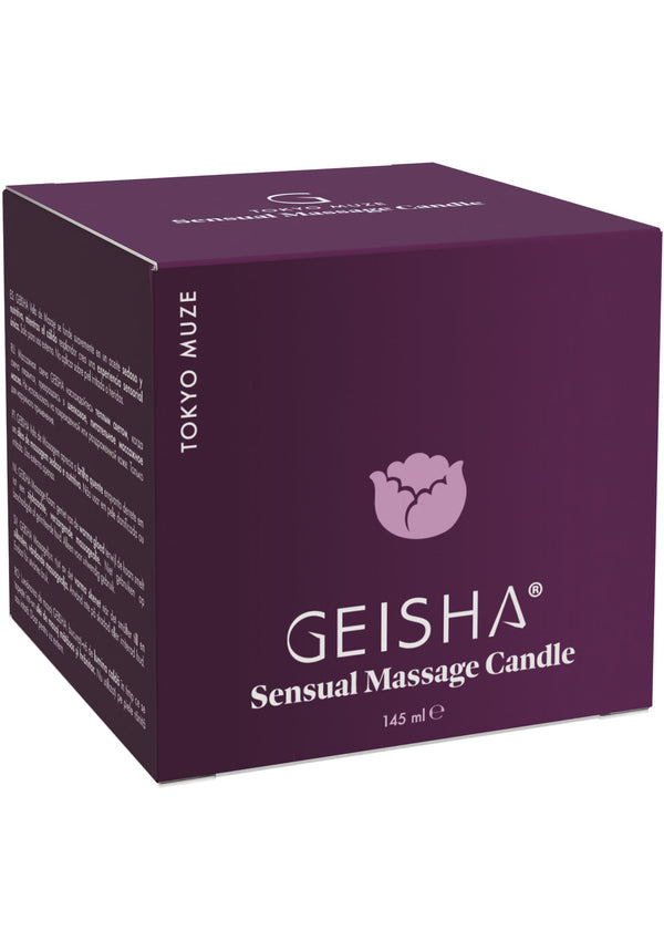Geisha Sensual Massage Candle 145 ml – Tokyo Muze