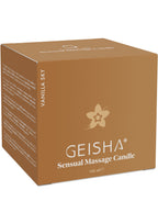 Geisha Sensual Massage Candle 145 ml – Vanilla Sky
