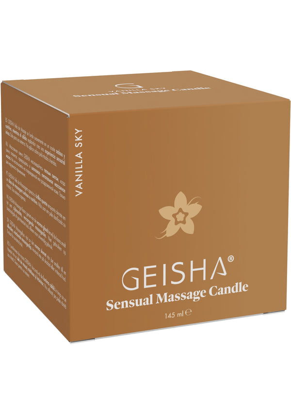 Geisha Sensual Massage Candle 145 ml – Vanilla Sky